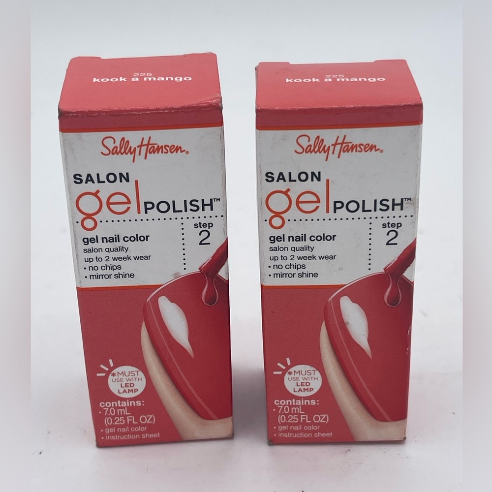 Sally Hanson Salon Gel Polish Set of Two